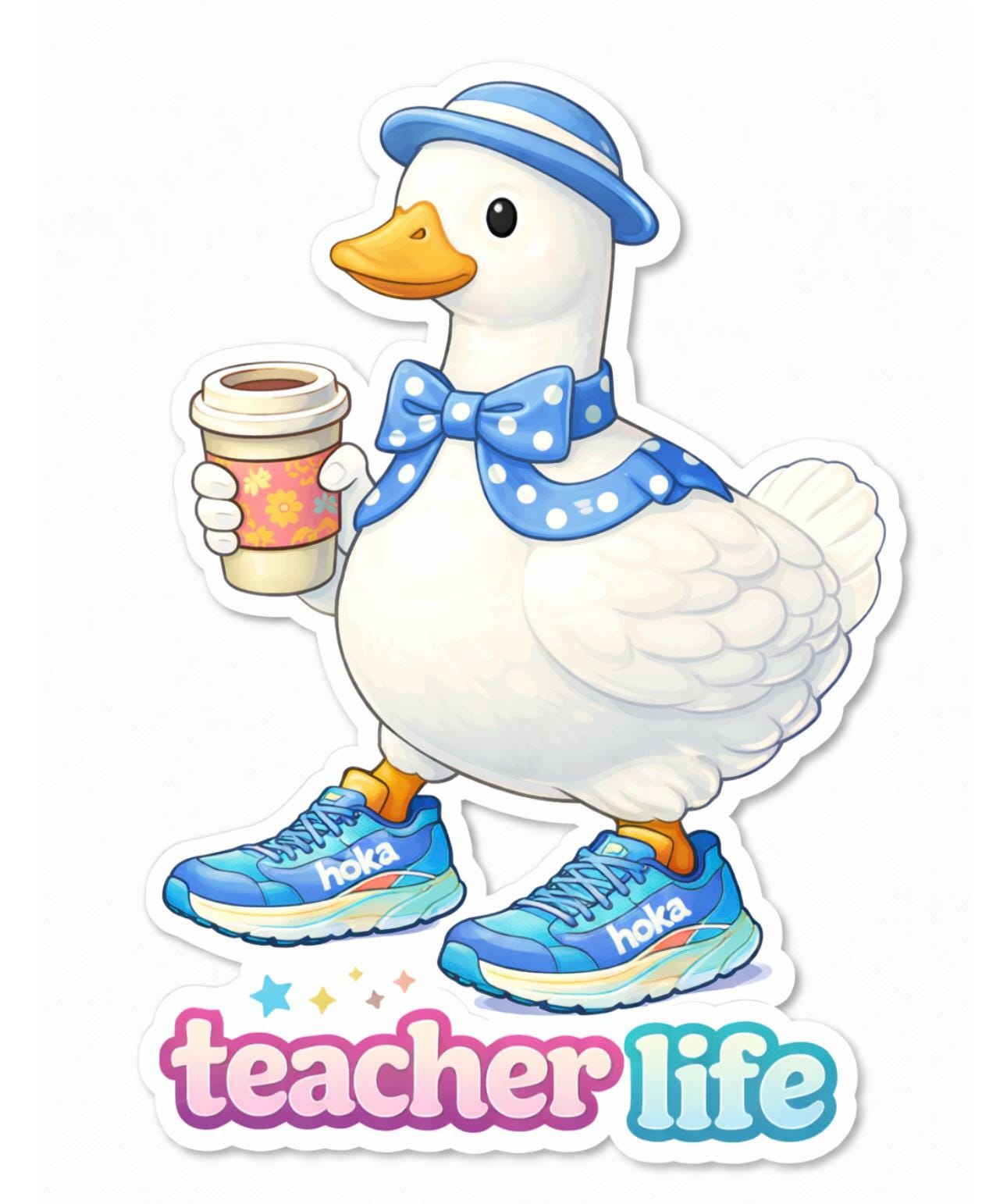 Teacher Sticker| Teacher Life 3"x3"