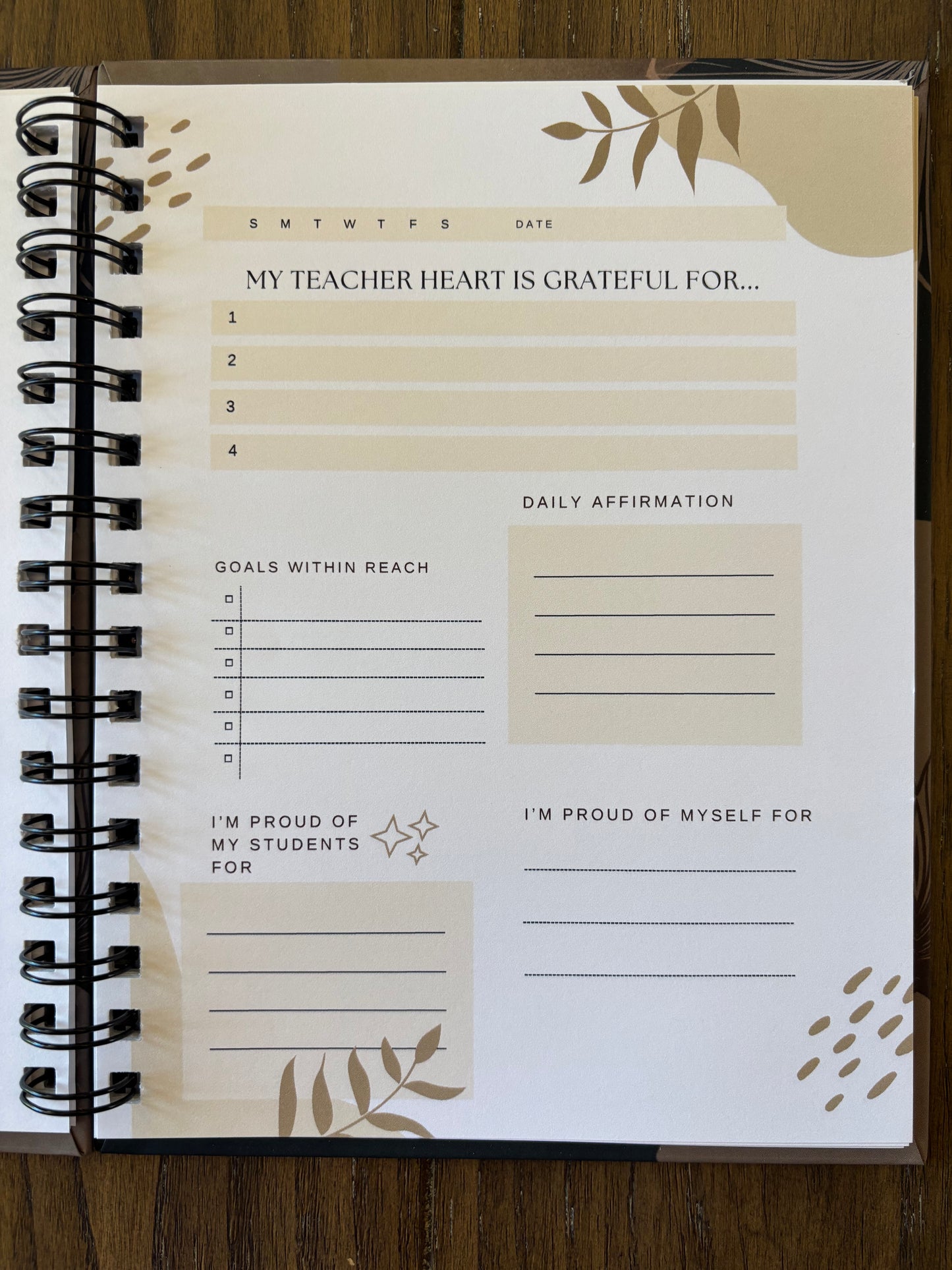 My Teacher Heart Gratitude Journal