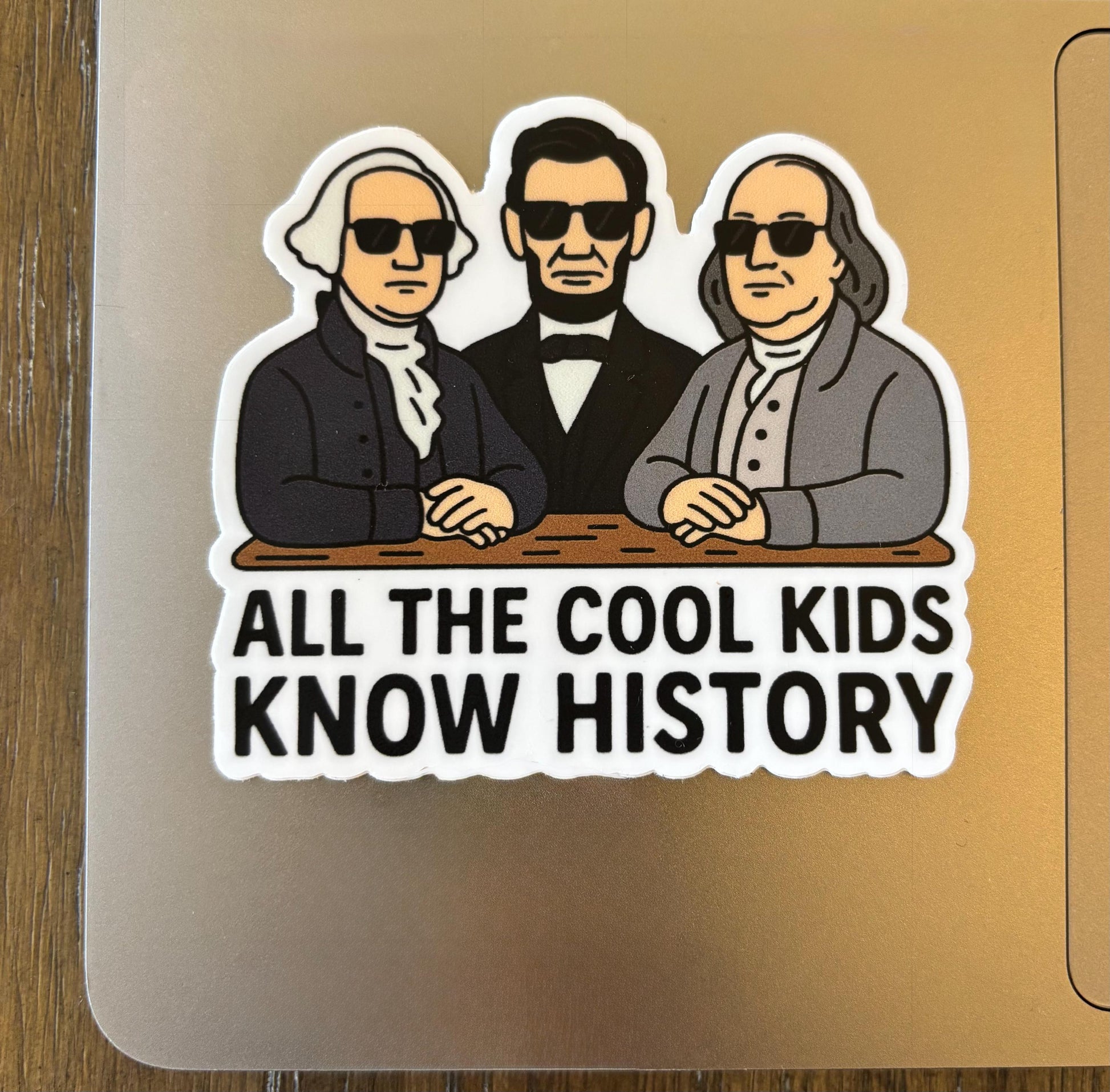 History Teacher Sticker 3''x2.67''