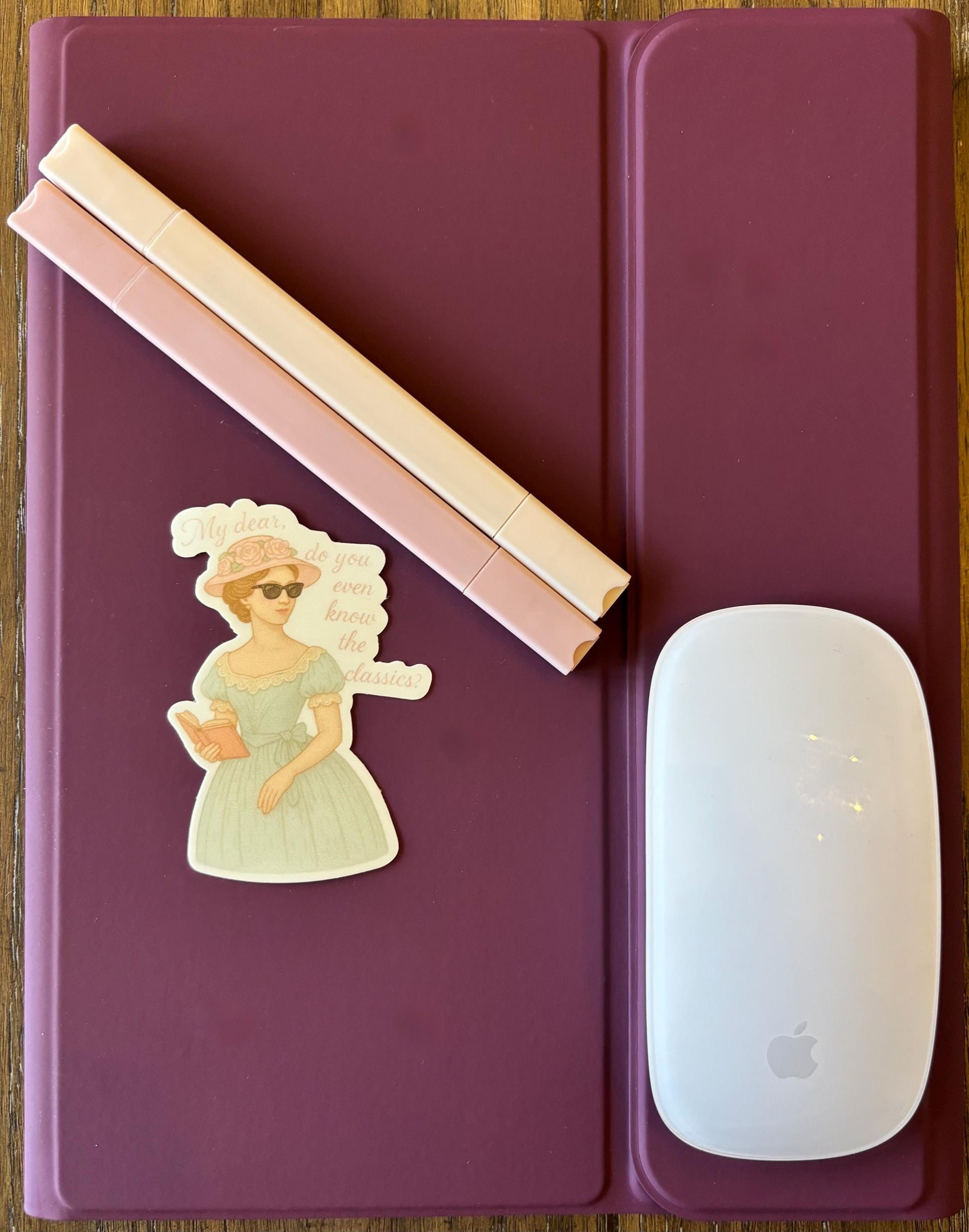 Teacher Sticker| English Classic 2.19"x3.2"