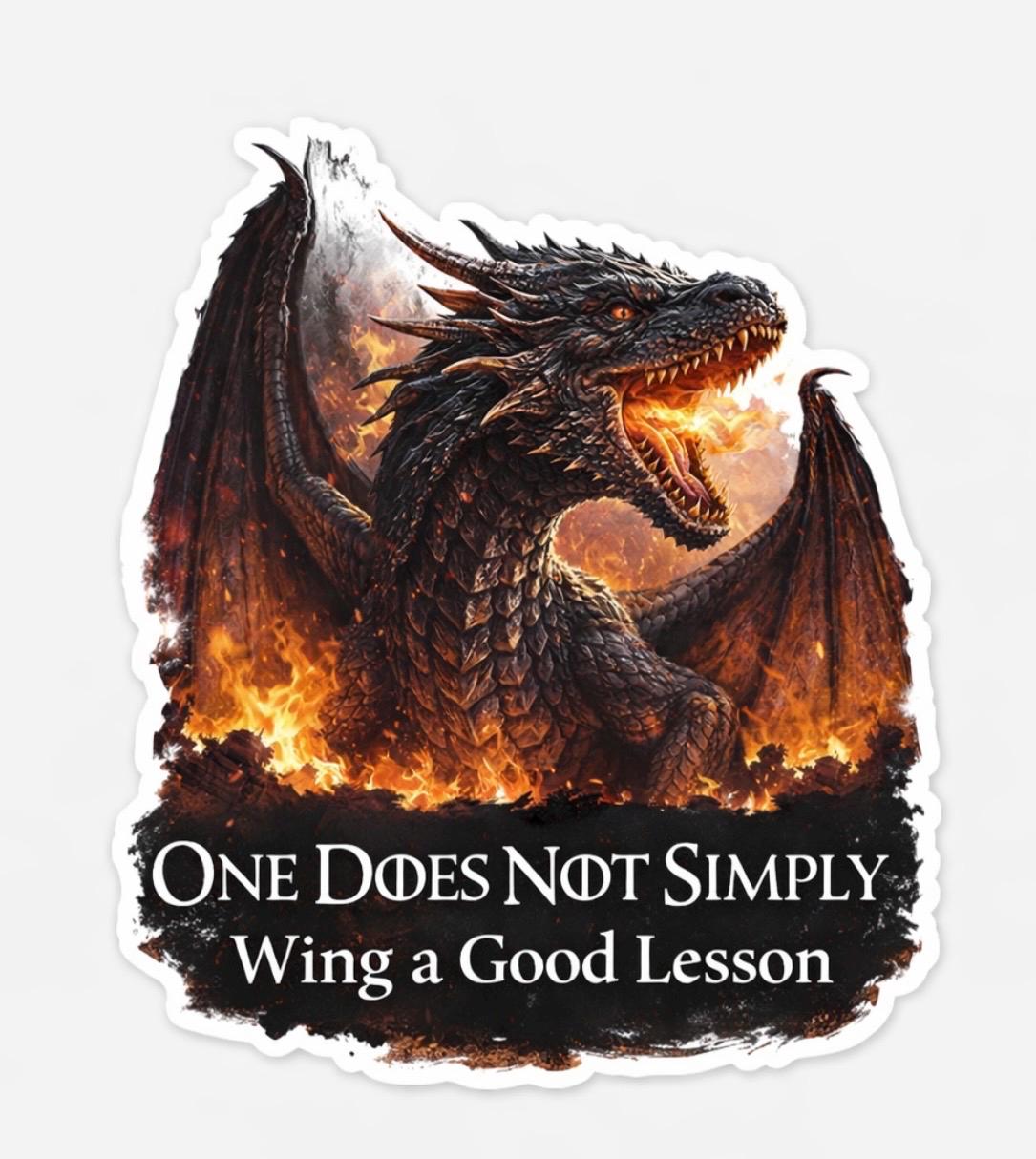 GOT Sticker- A Good Lesson 3"x3"
