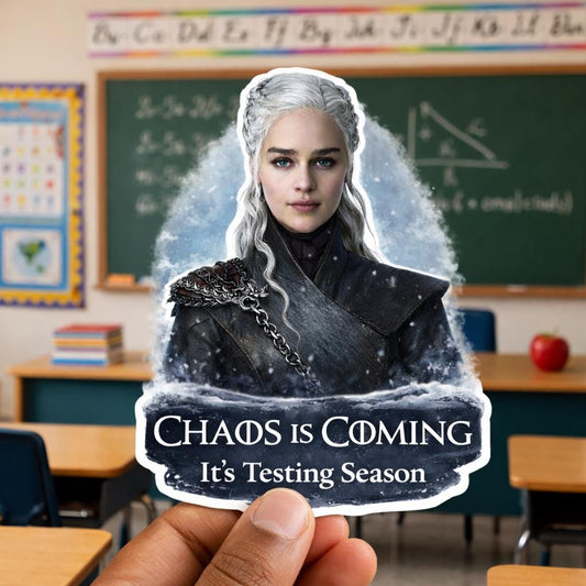 GOT Testing Sticker -Dragons 3"x3"