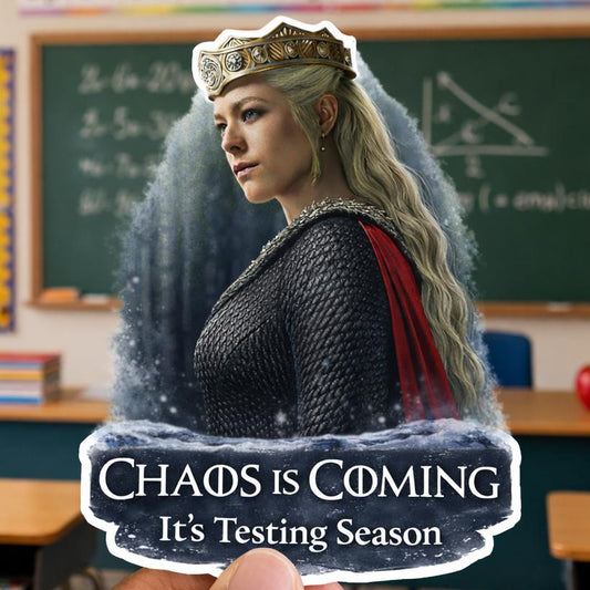 GOT Testing Sticker -House of Dragons 3"x3"